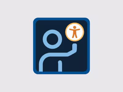 Accessible Format Quality Indicator 1 icon